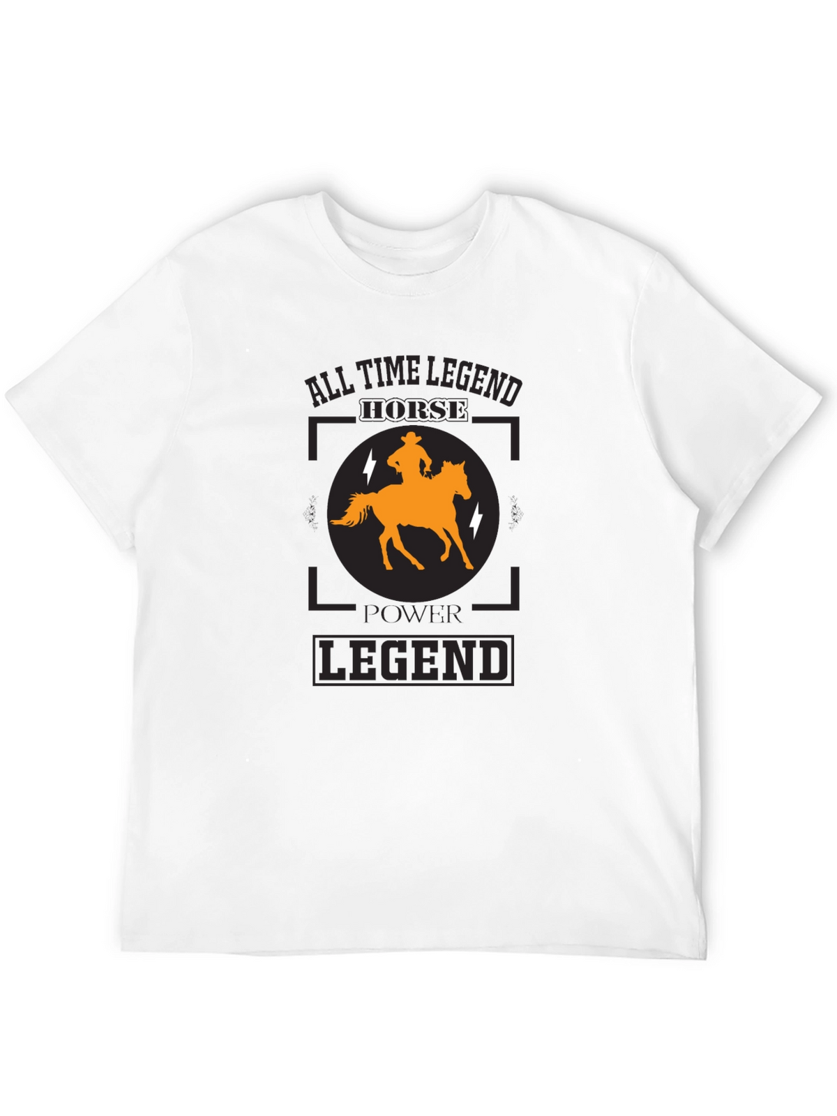 All Time Legend Horse Power Graphic T-Shirt