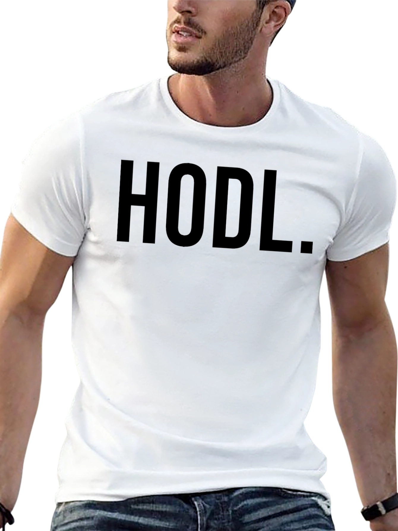 HODL Graphic T-Shirt - Crypto Investor Apparel