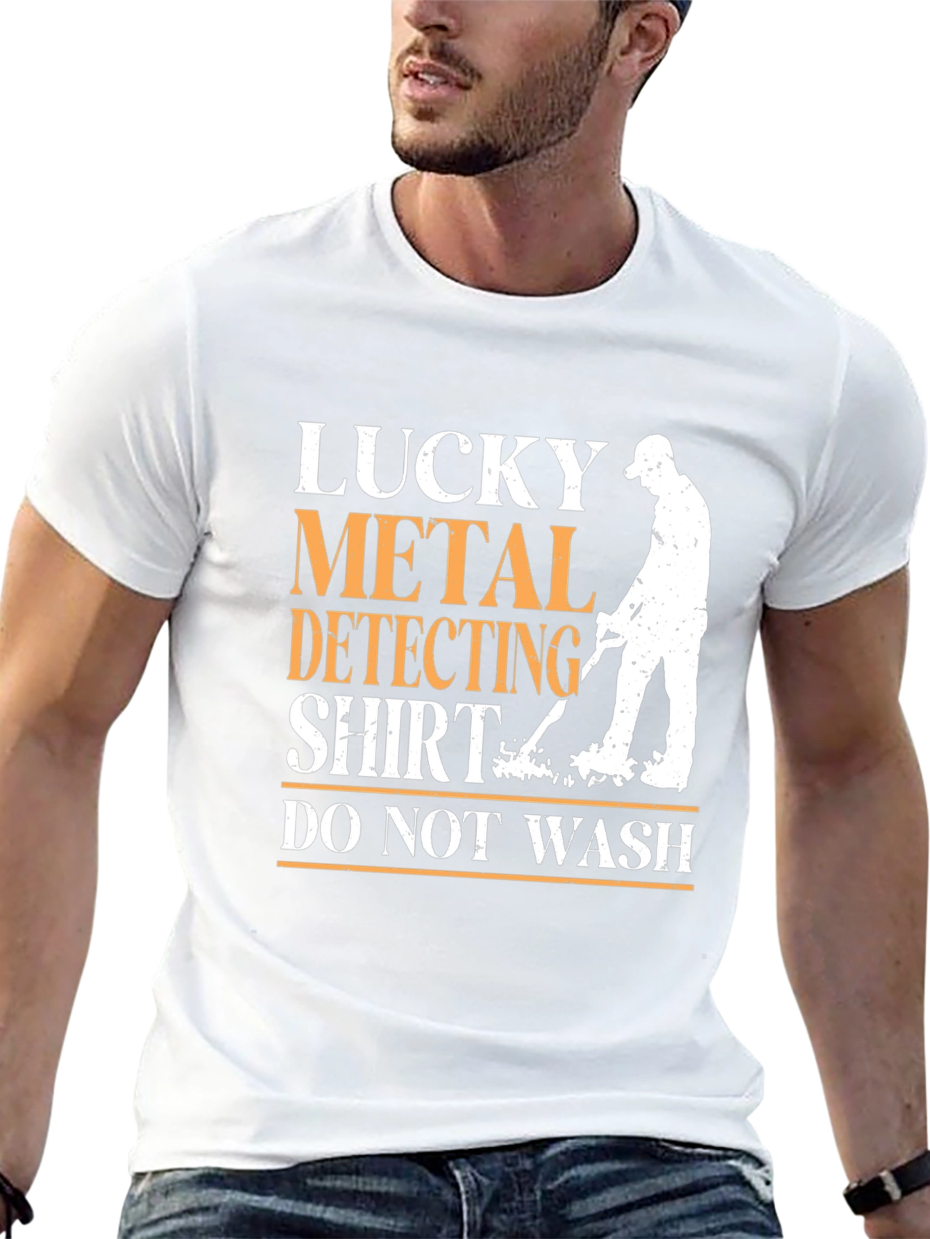Lucky Metal Detecting Shirt - Funny Detectorist Tee
