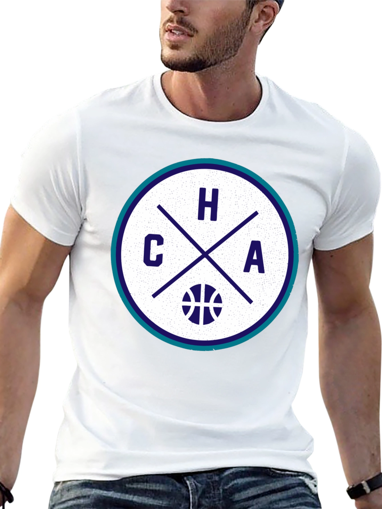 Charlotte Hornets Inspired Graphic Tee