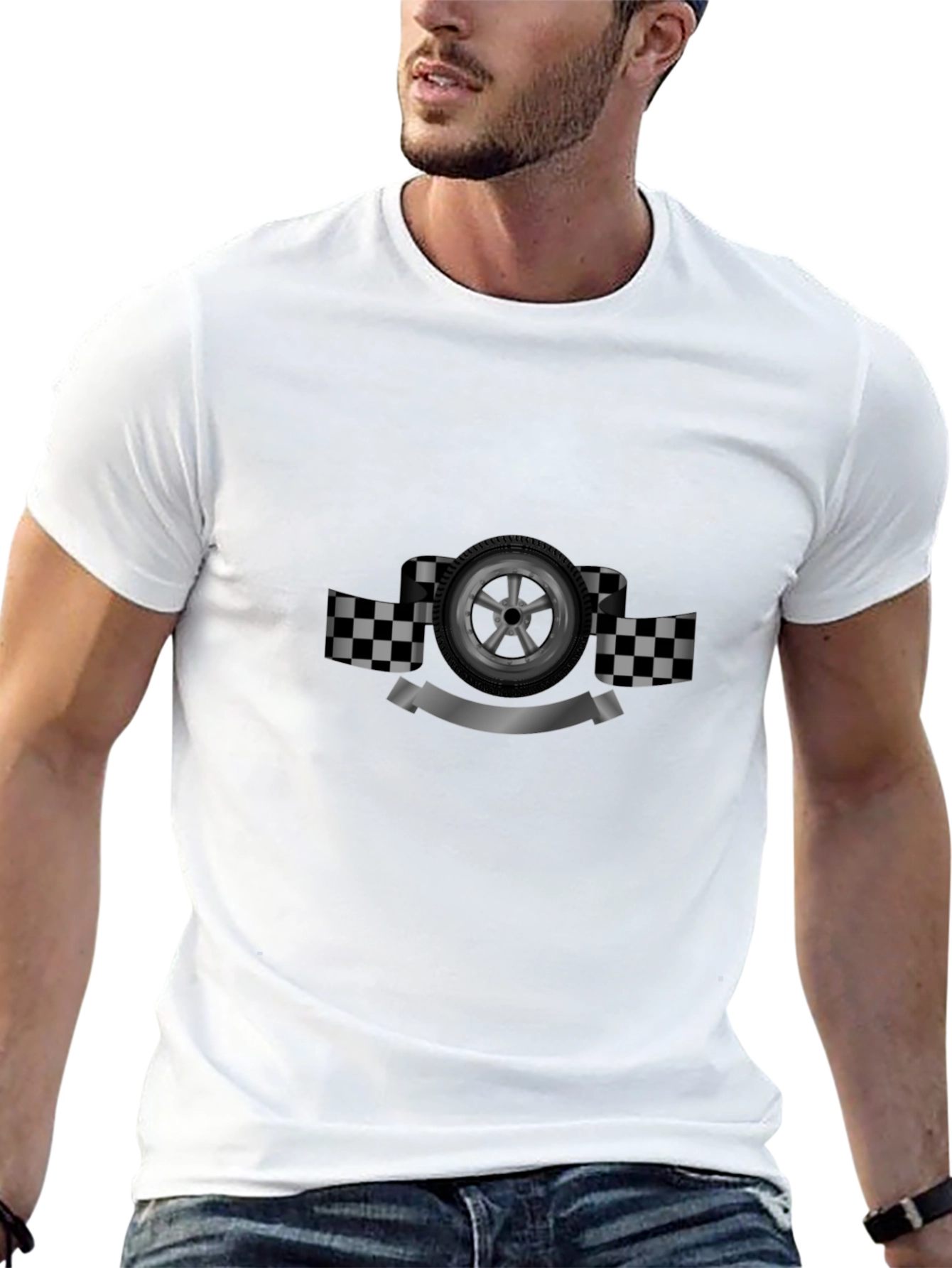 Racing Wheel Graphic Tee