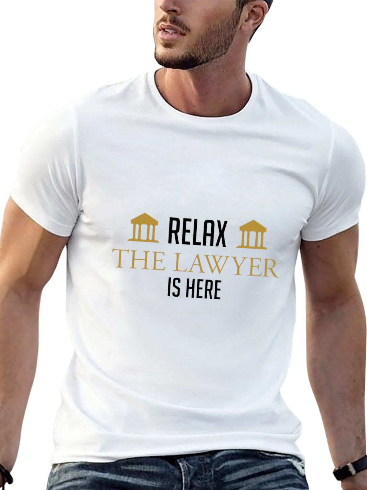 Relax The Lawyer Is Here - Graphic Tee