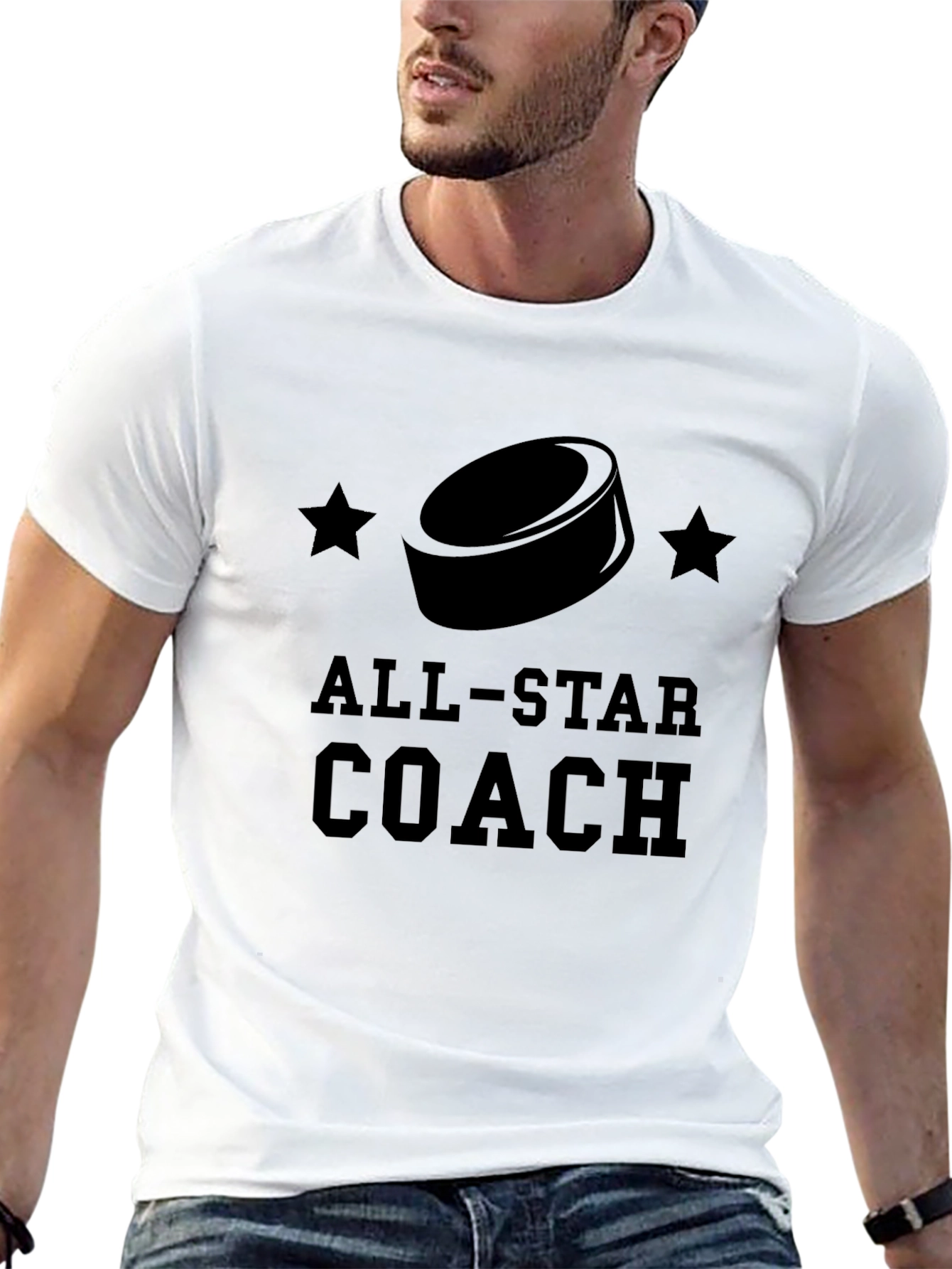 All-Star Coach Black Graphic T-Shirt