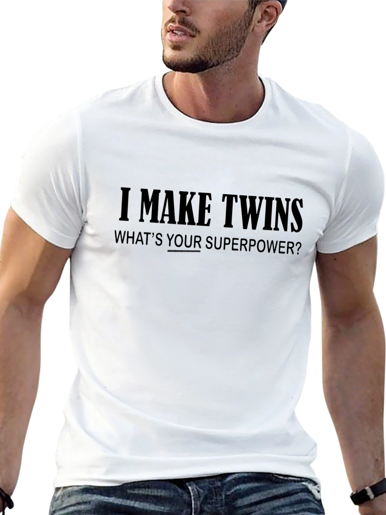 I Make Twins Funny Graphic T-Shirt