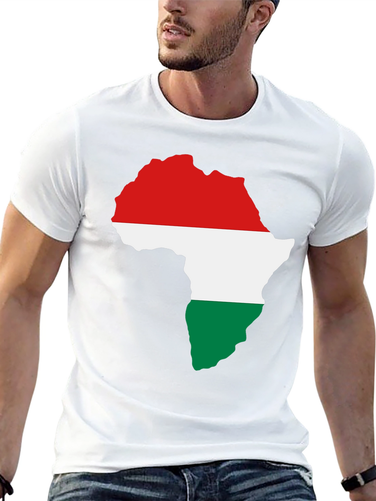 Africa Flag T-Shirt - Stylish Continent Pride Tee