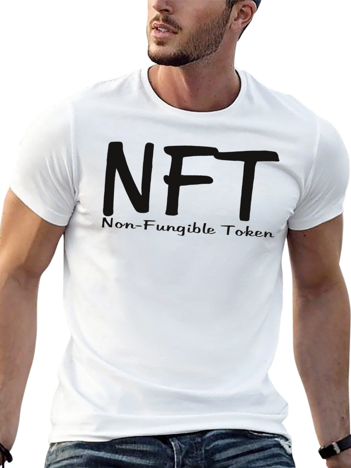 Mens Black NFT T-Shirt