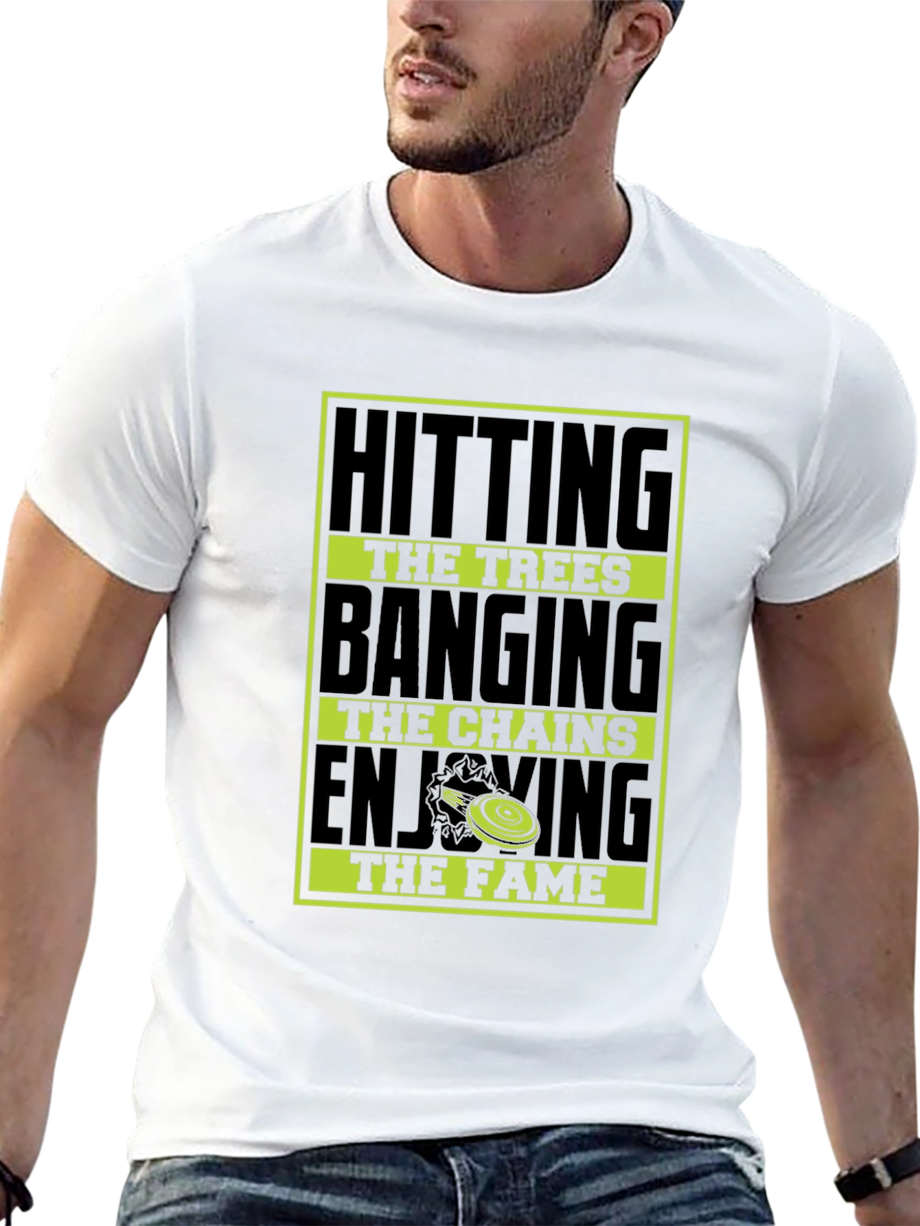 Hitting the Trees Disc Golf T-Shirt