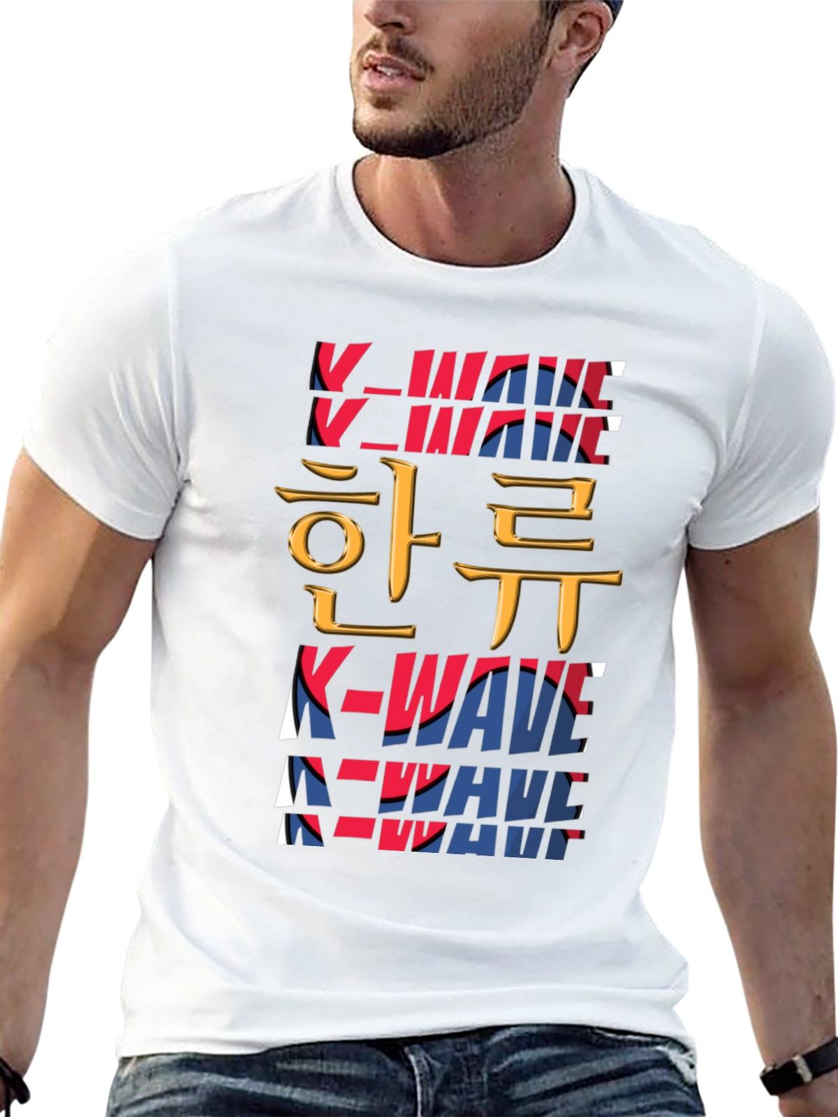 K-Wave T-Shirt - Korean Wave Fashion Tee