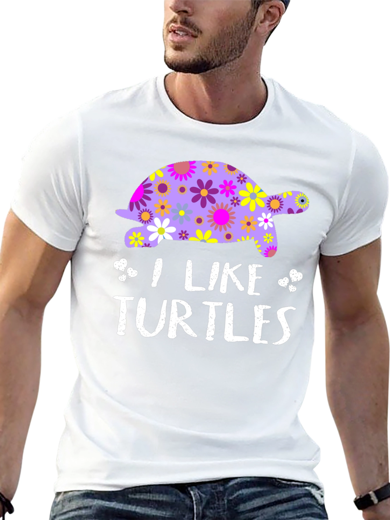I Like Turtles Graphic T-Shirt
