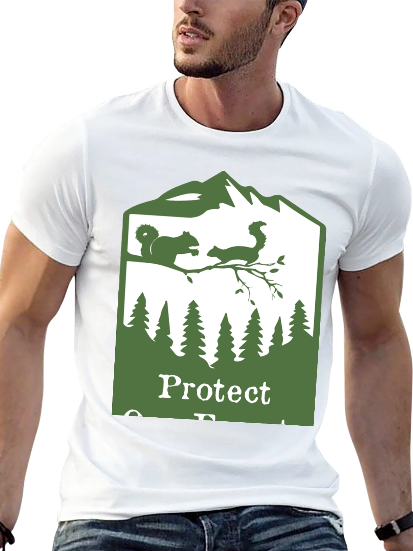 Protect Our Forests Black T-Shirt