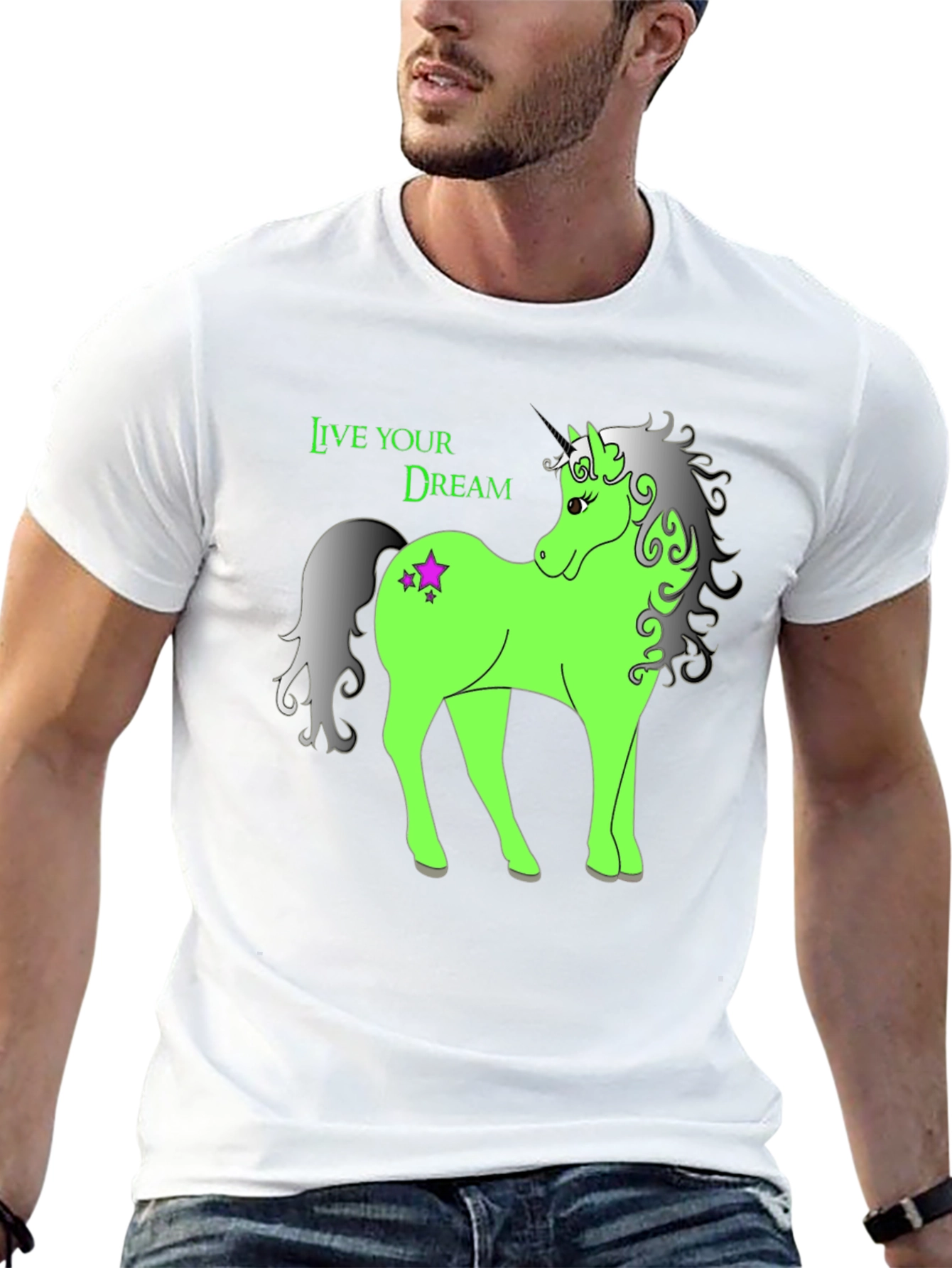 Unicorn Dream Graphic T-Shirt
