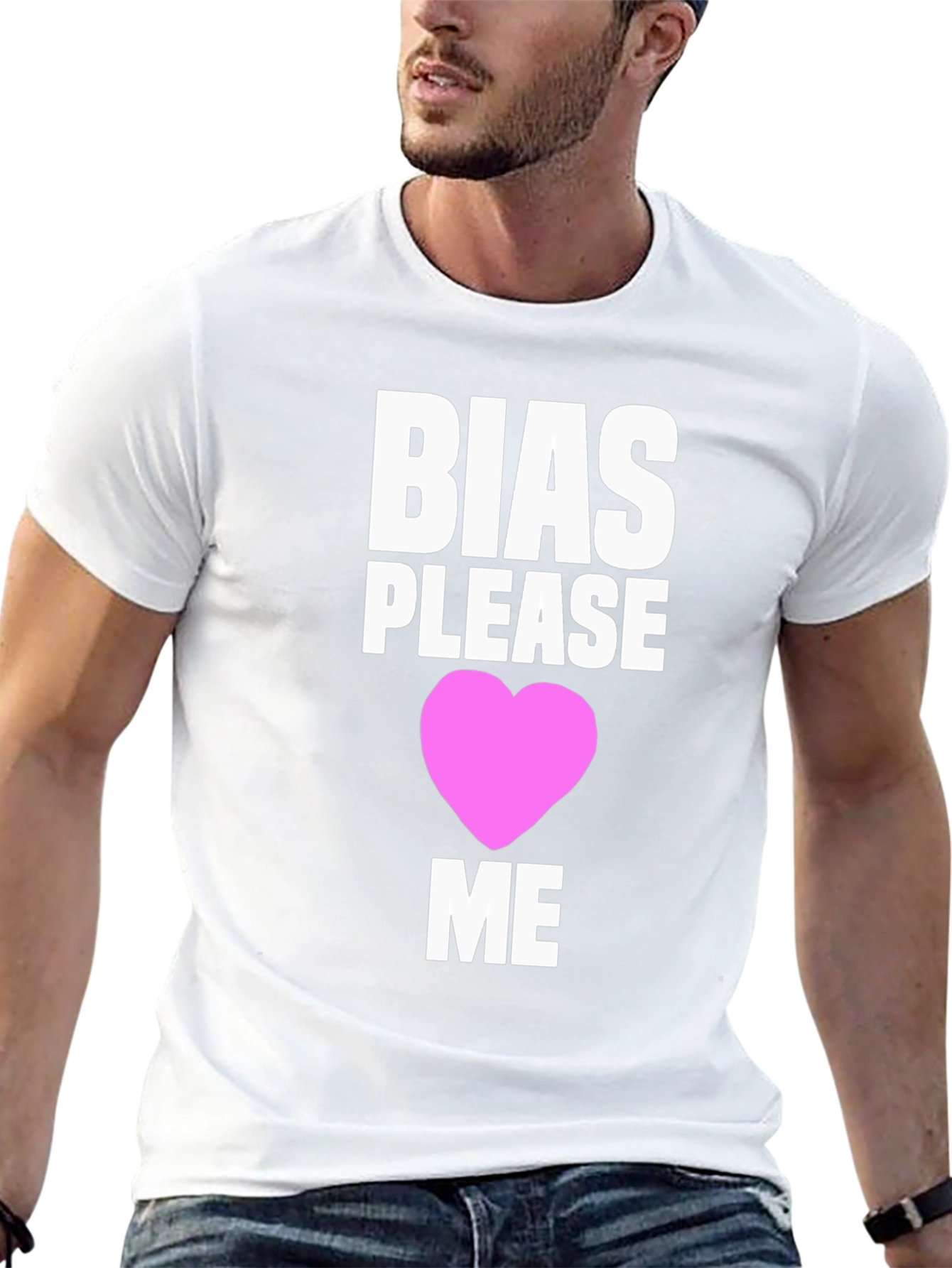 Bias Please Love Me Graphic Tee