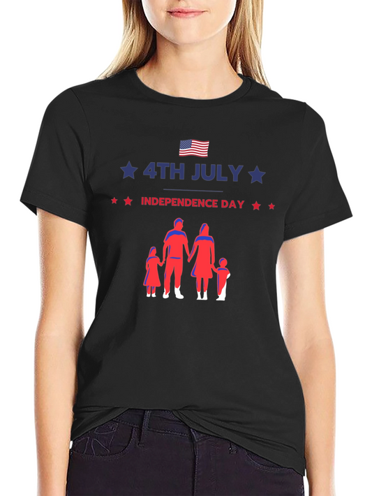 4th of July Family Independence Day T-Shirt