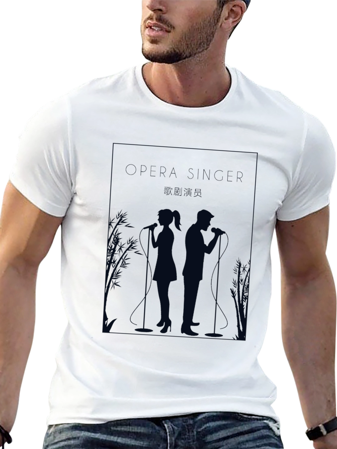 Opera Singer Graphic Tee - Stylish Unisex T-Shirt