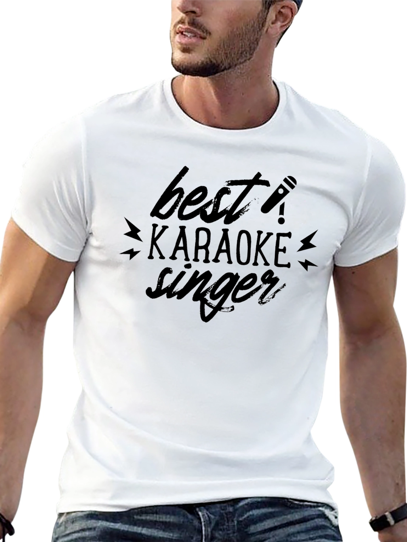Best Karaoke Singer Black Graphic Tee