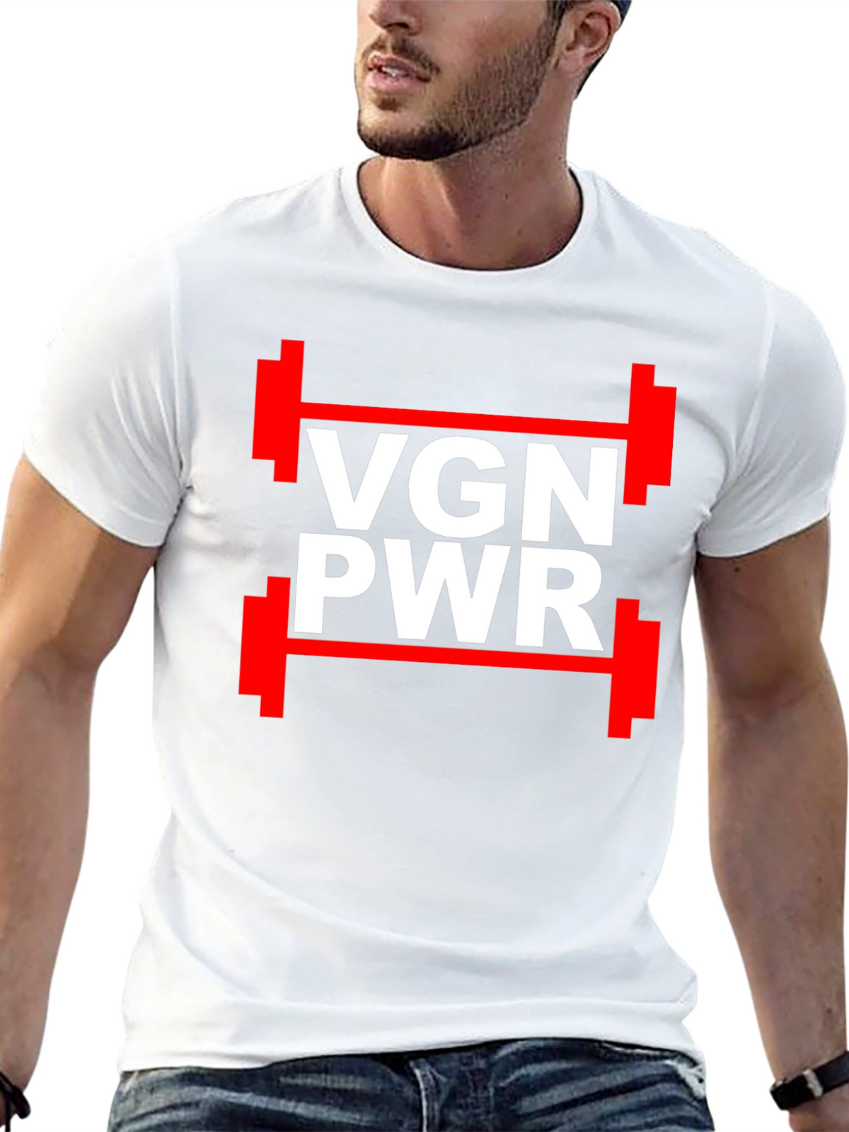 VGN PWR T-Shirt - Vegan Gym Power Tee