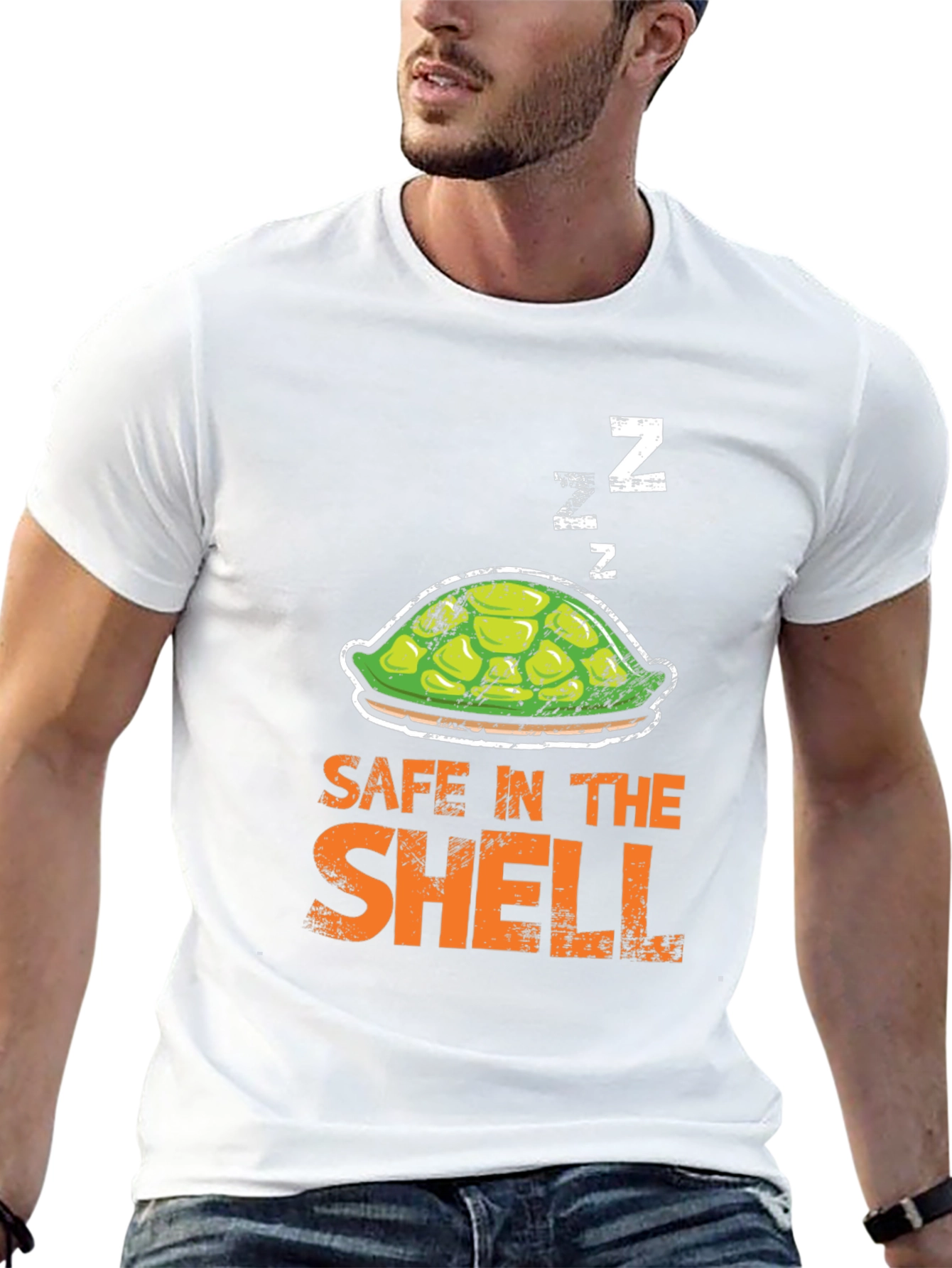 Safe in the Shell Turtle T-Shirt