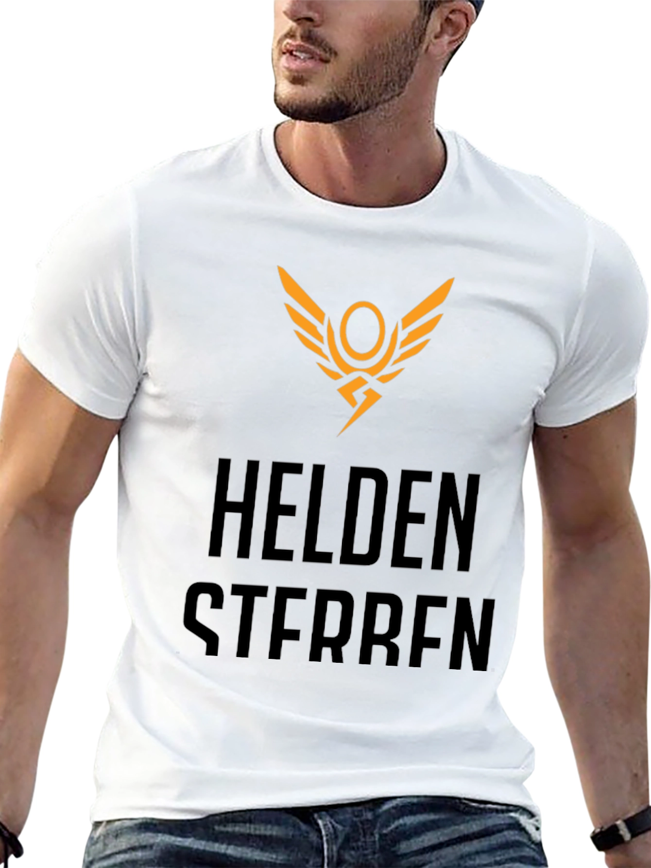 Helden Sterben Black Graphic Tee