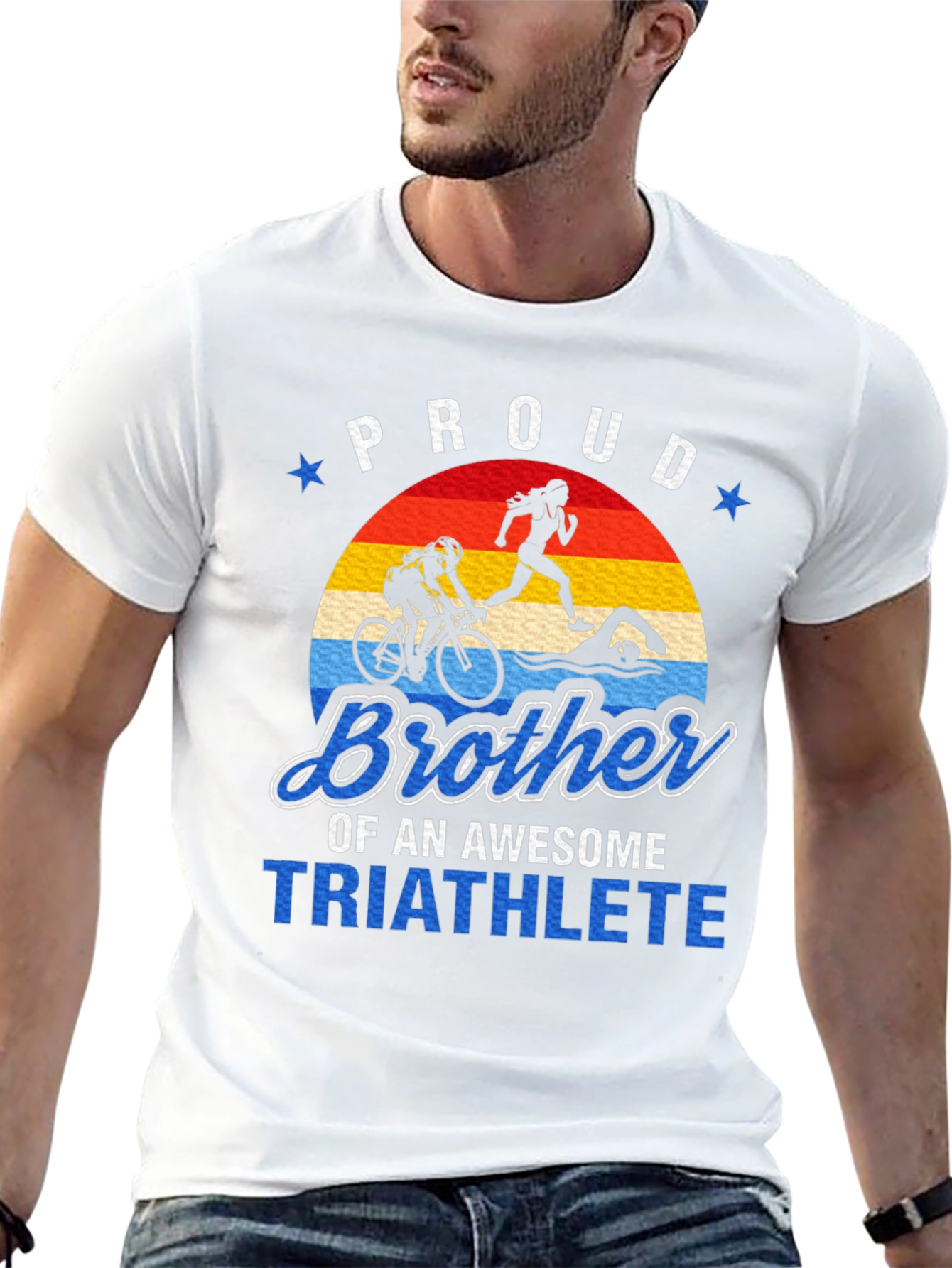 Proud Brother of a Triathlete T-Shirt
