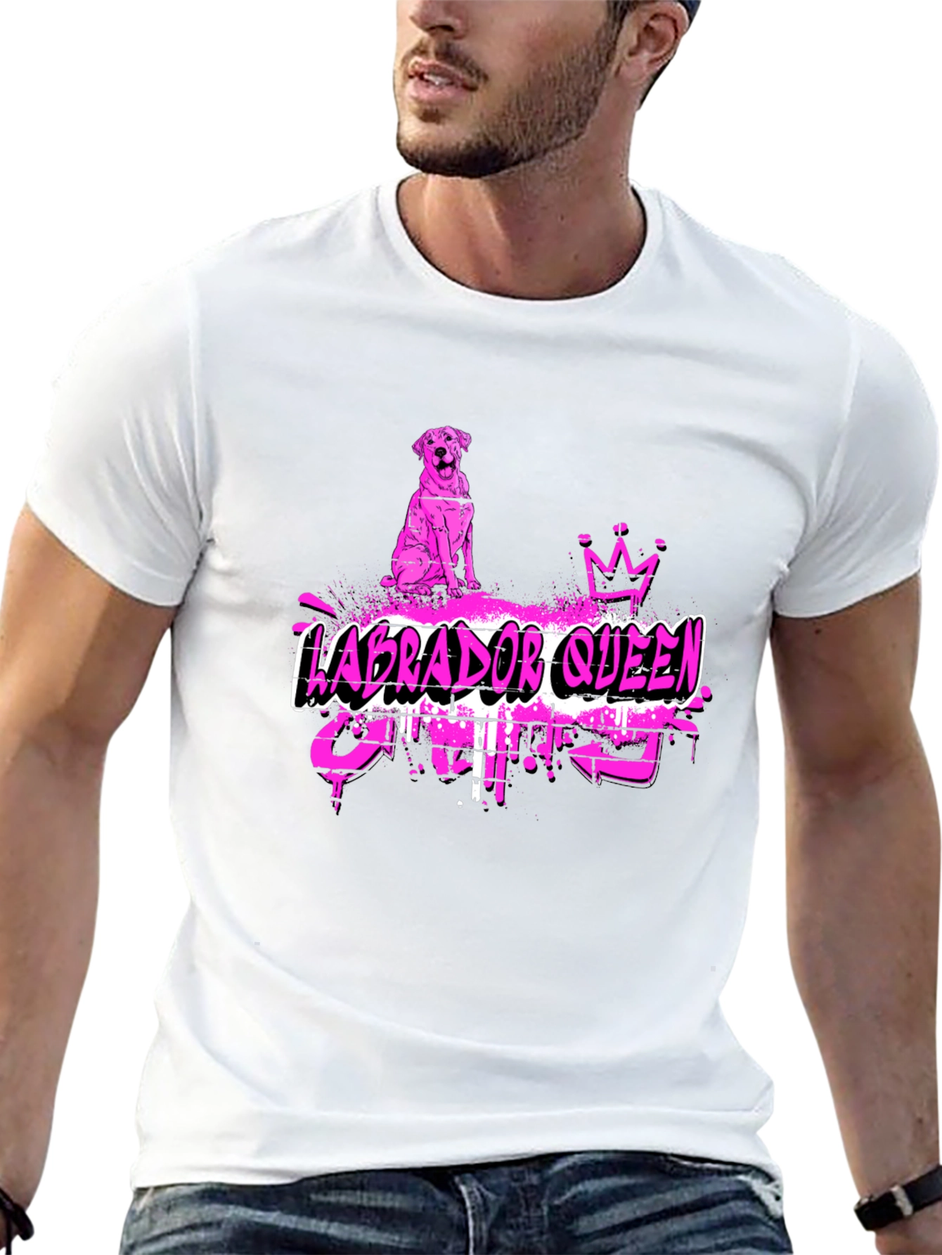 Labrador Queen Graphic T-Shirt