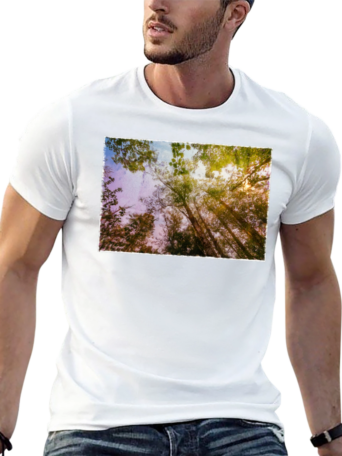 Natures Light Black T-Shirt