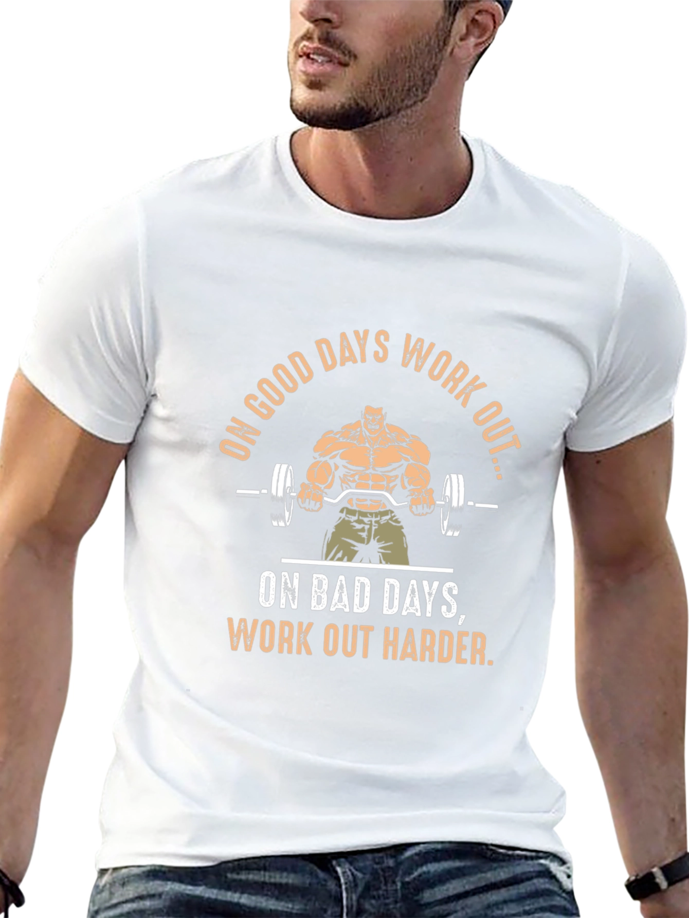 Workout Motivation Graphic Tee