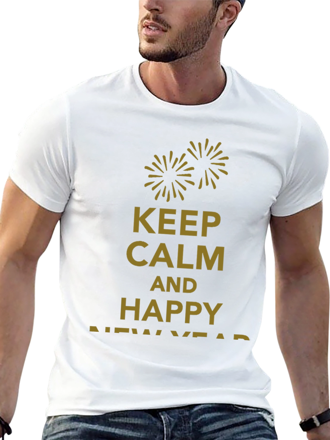 Keep Calm & Happy New Year T-Shirt