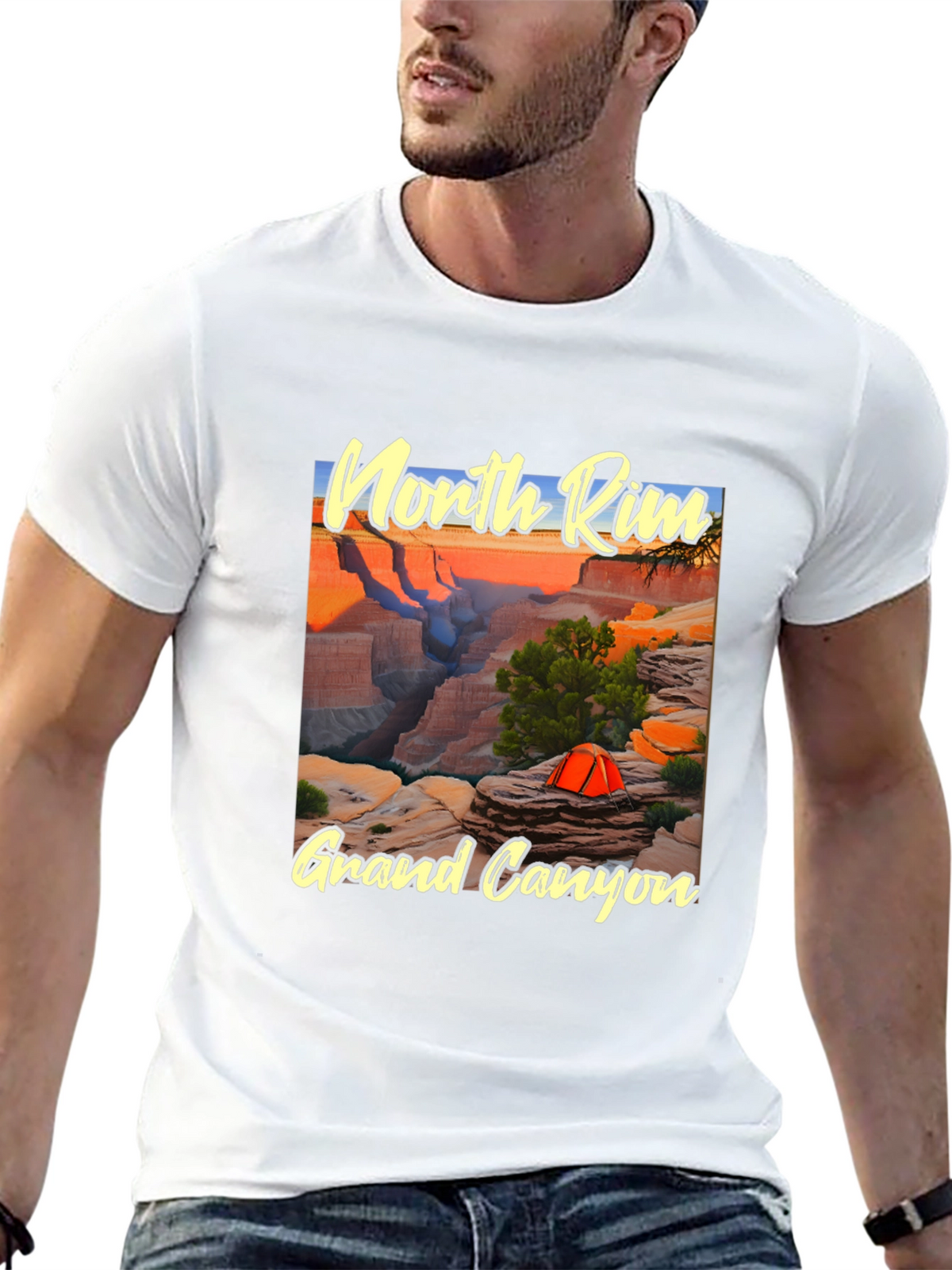North Rim Grand Canyon Graphic Tee