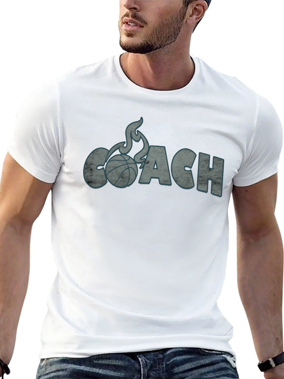 Basketball Coach T-Shirt - Graphic Tee