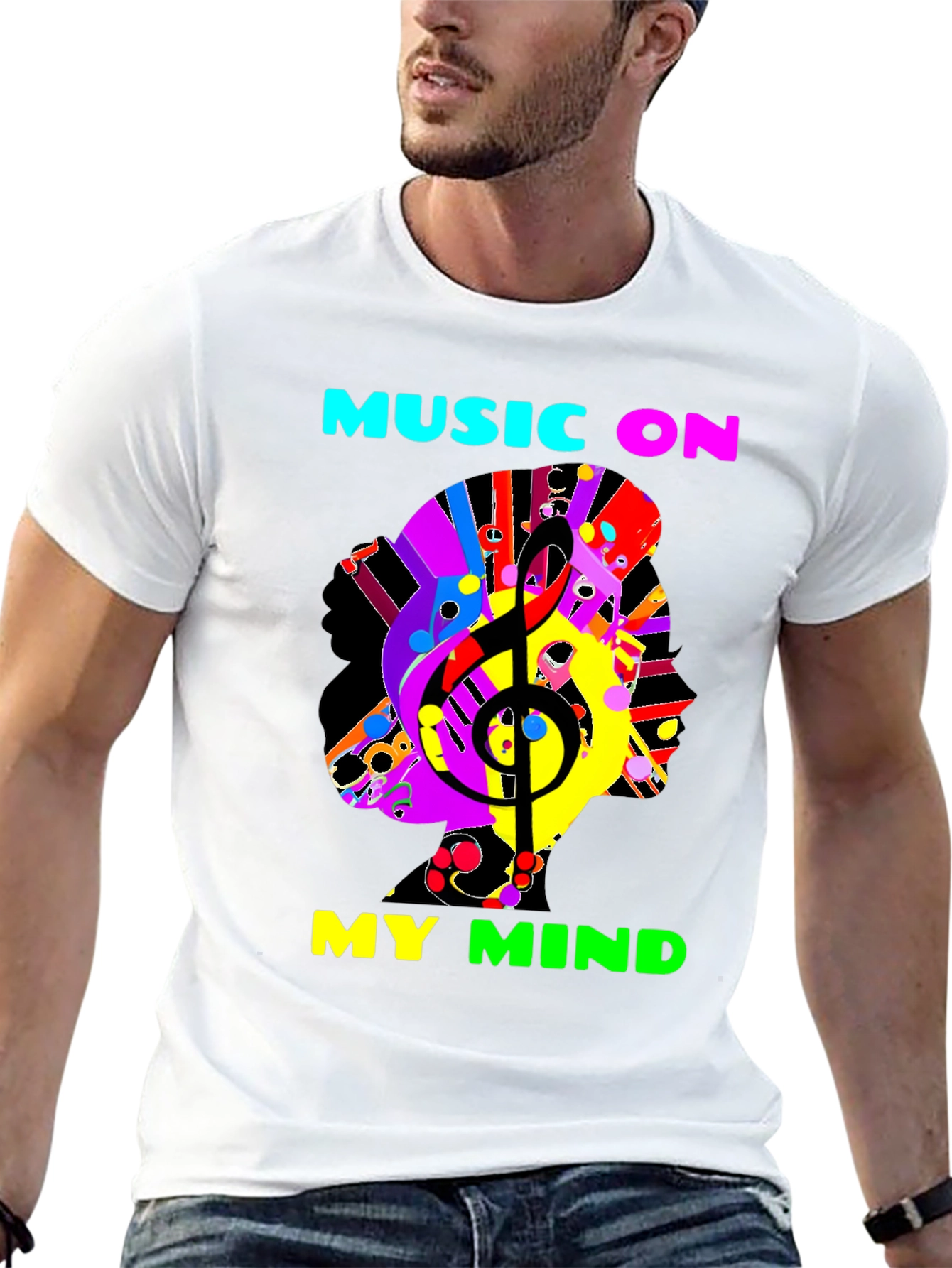 Music on My Mind Graphic Tee