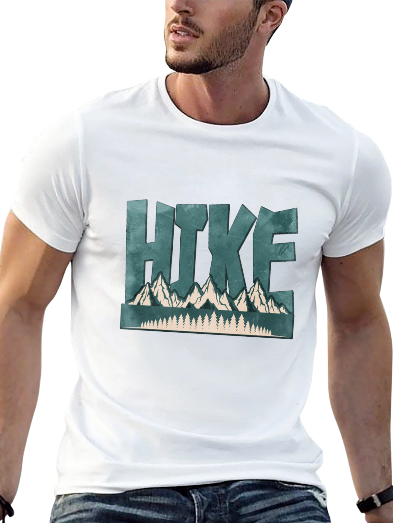 Hike Mountain Graphic T-Shirt - Adventure Ready