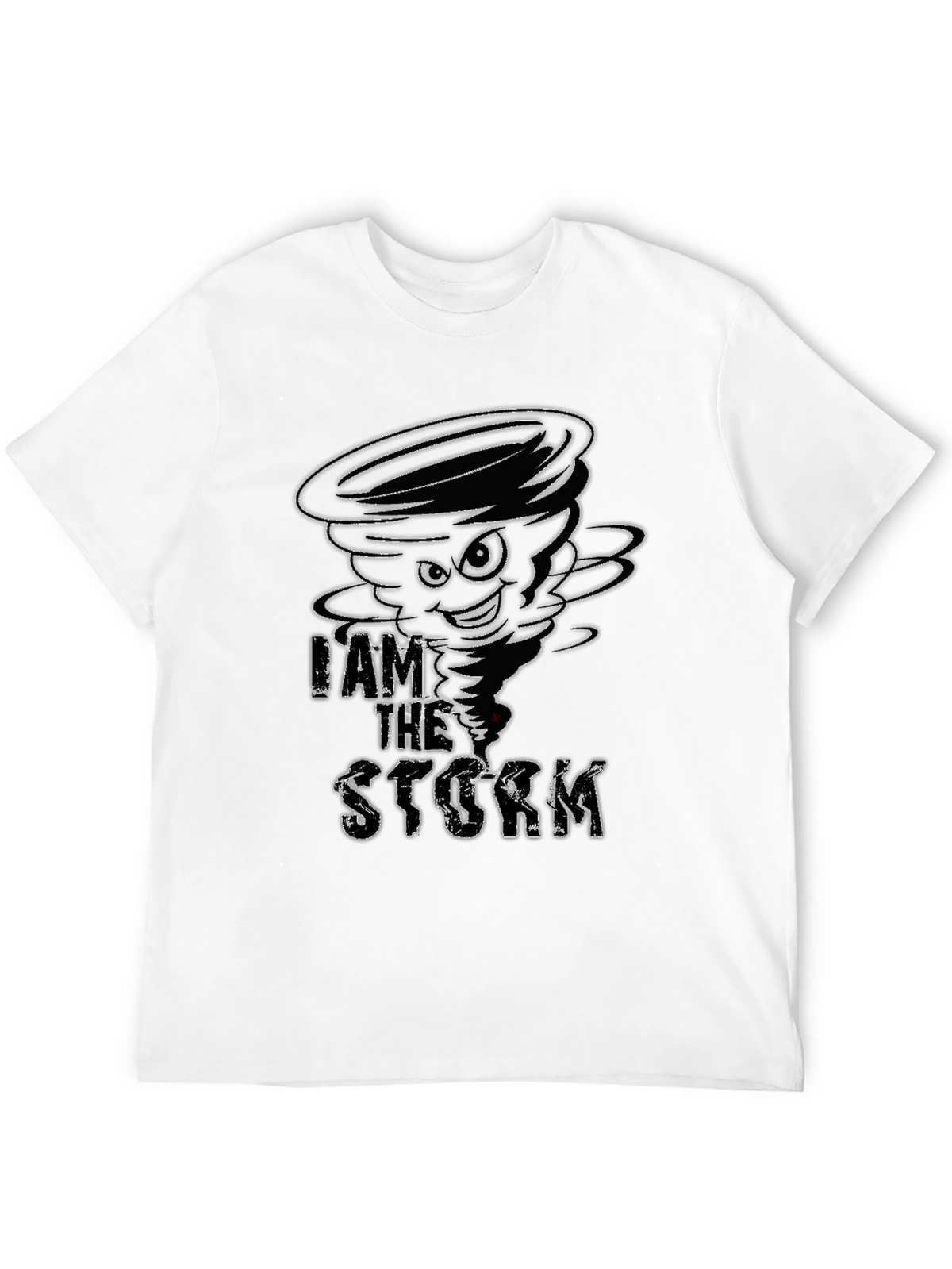 I Am The Storm Graphic Black T-Shirt