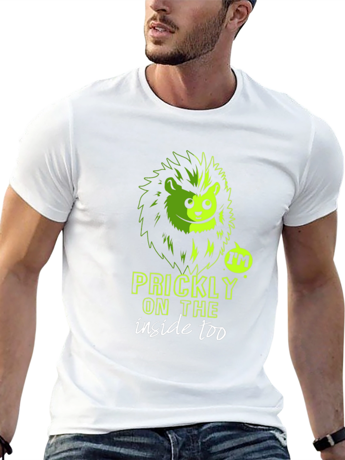 Prickly Hedgehog Graphic Tee - Unisex