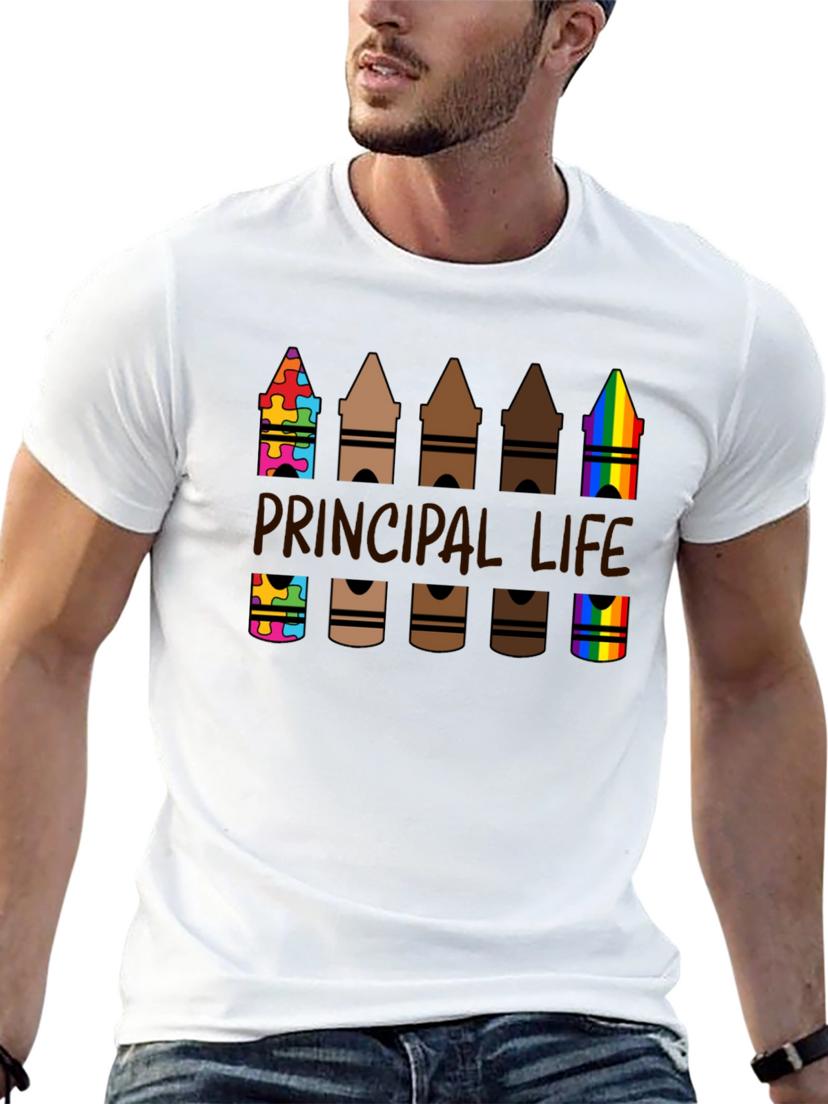 Principal Life Crayon T-Shirt