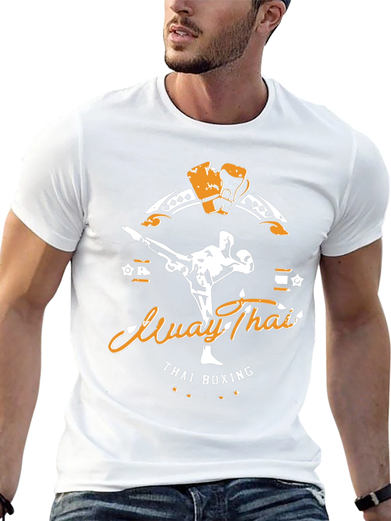 Muay Thai Boxing Graphic T-Shirt