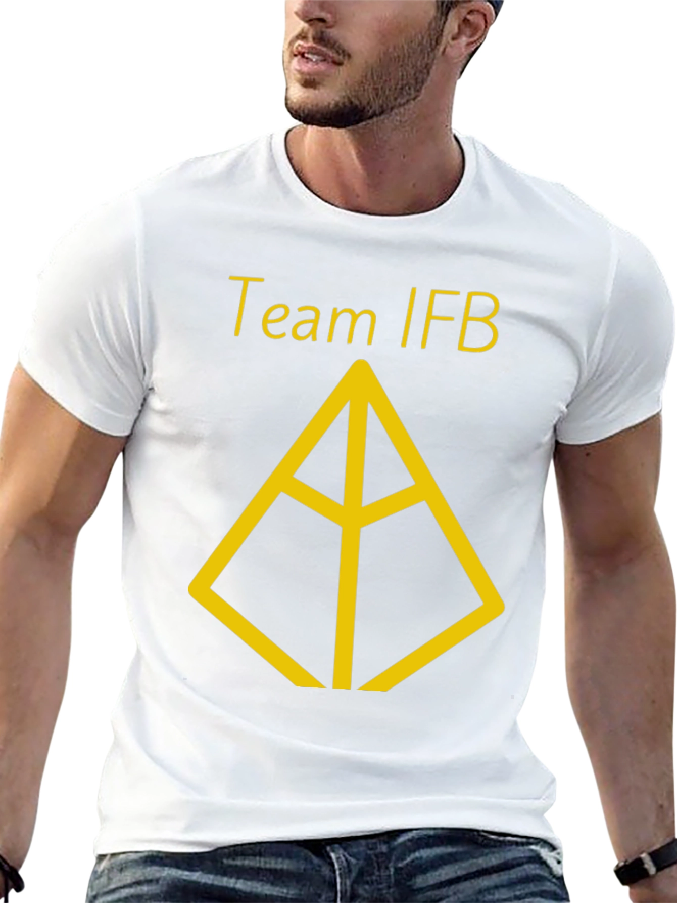 Team IFB Black Graphic Tee