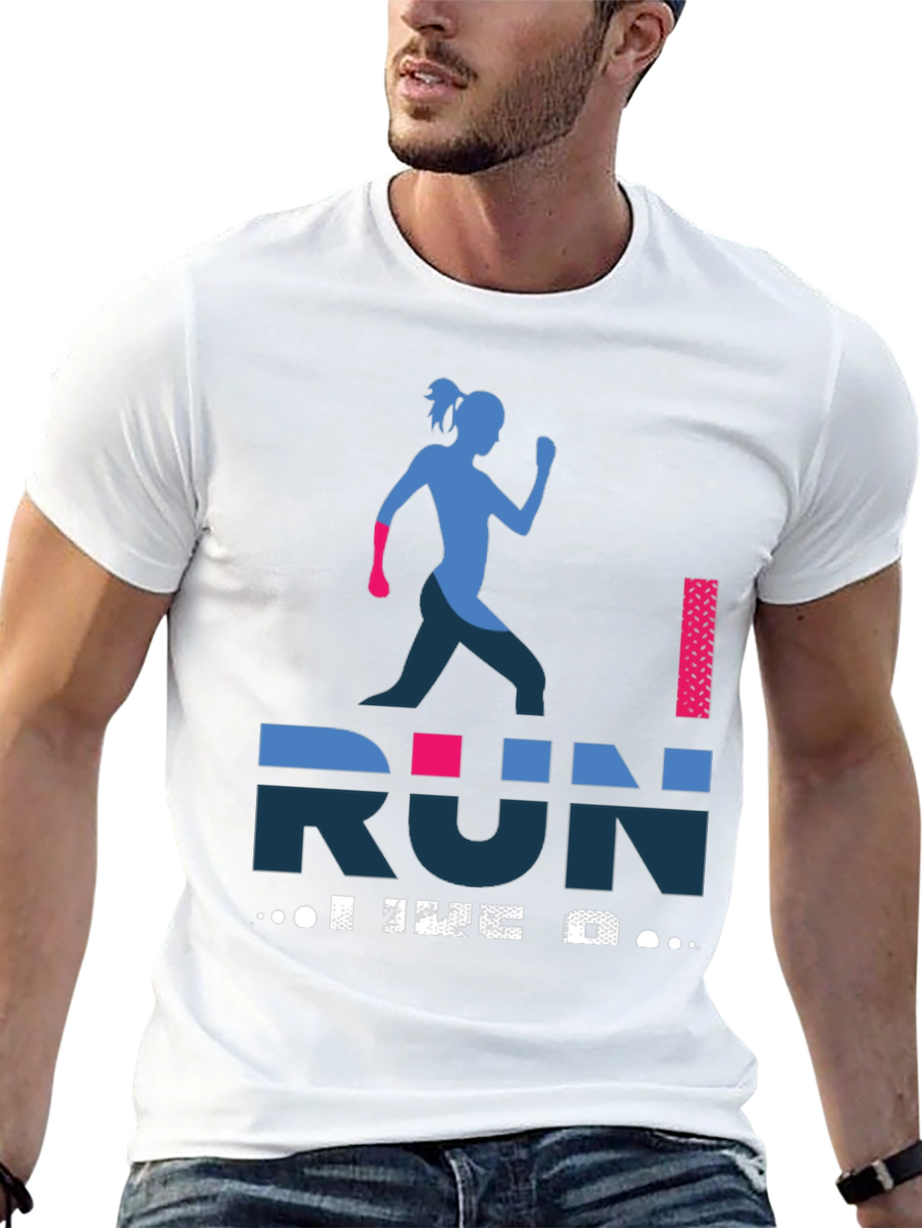 I Run Like a Girl Graphic Tee