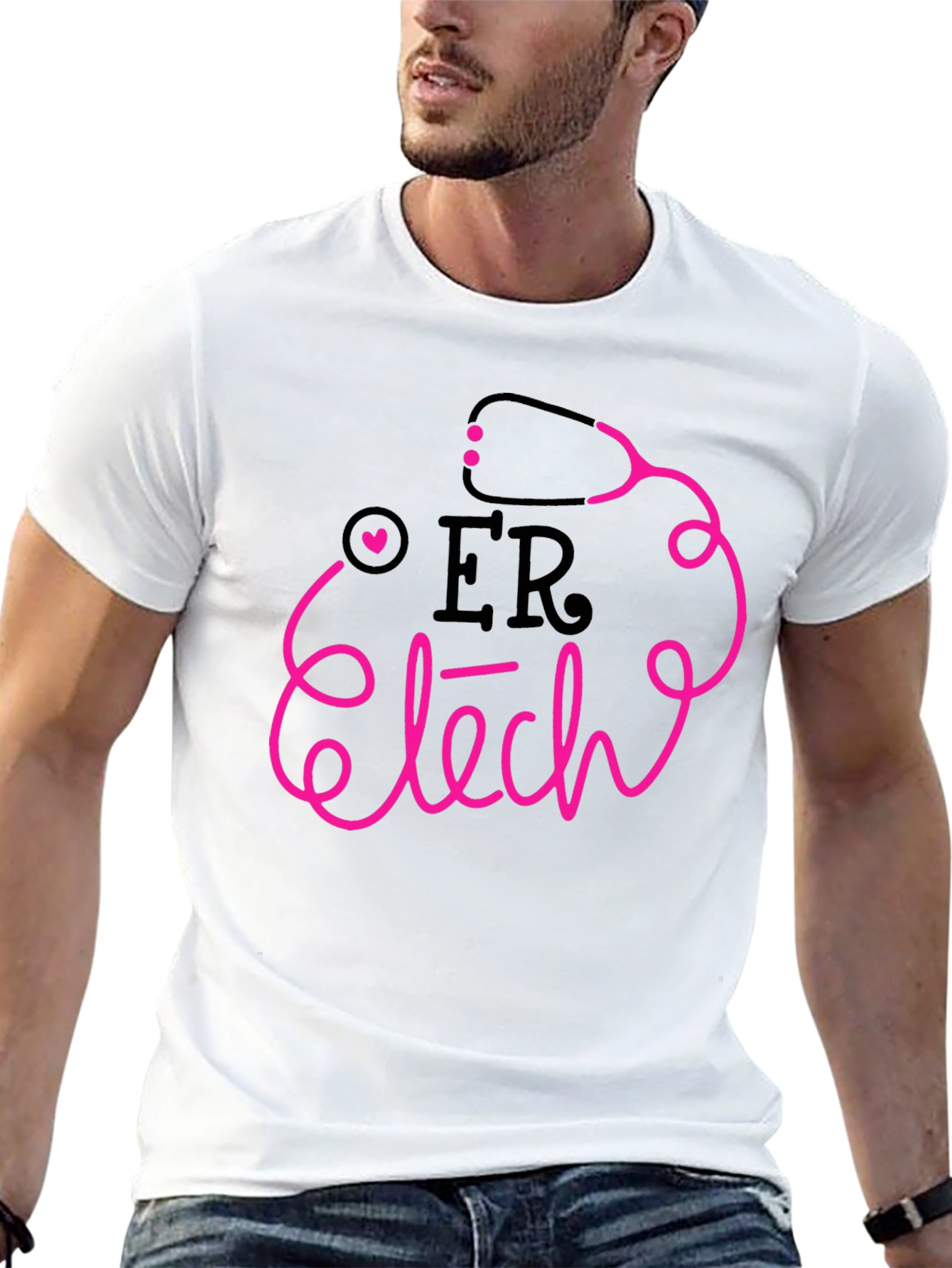 ER Tech Stethoscope Graphic Tee - Unisex