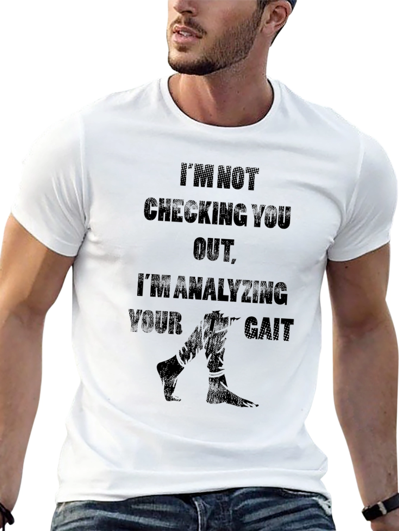 Analyzing Your Gait Mens T-Shirt