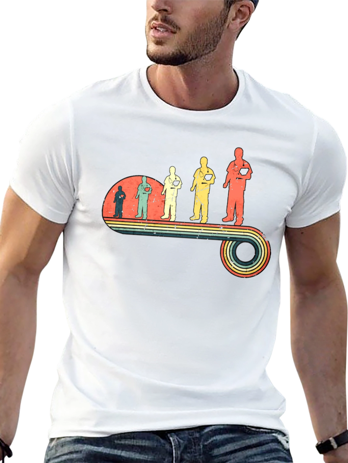 Retro Doctor Evolution T-Shirt