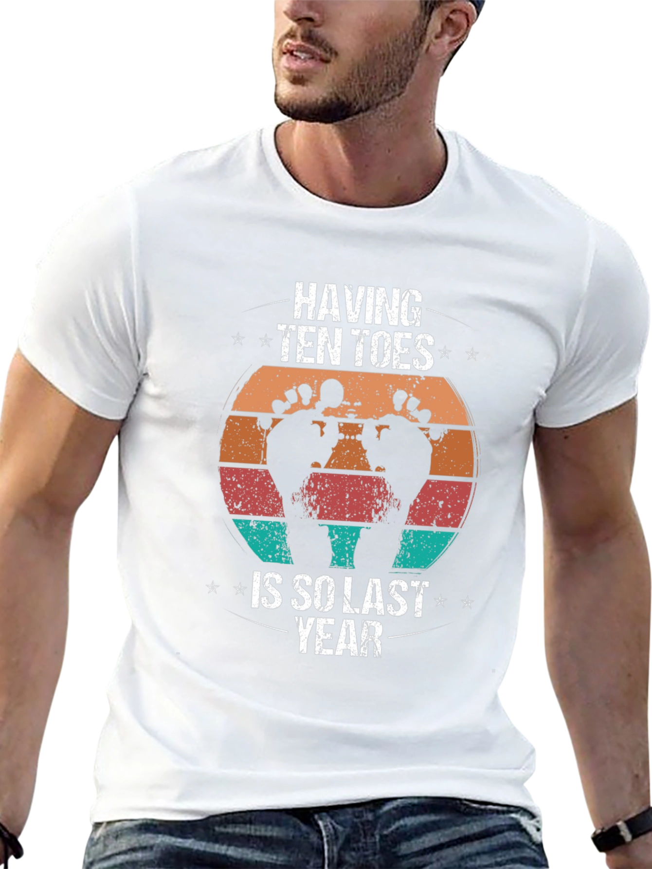 Having Ten Toes Is So Last Year Graphic Tee