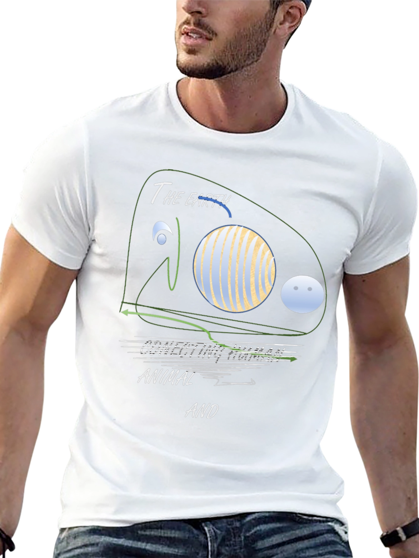 The Earth: Connecting Human Animal T-Shirt