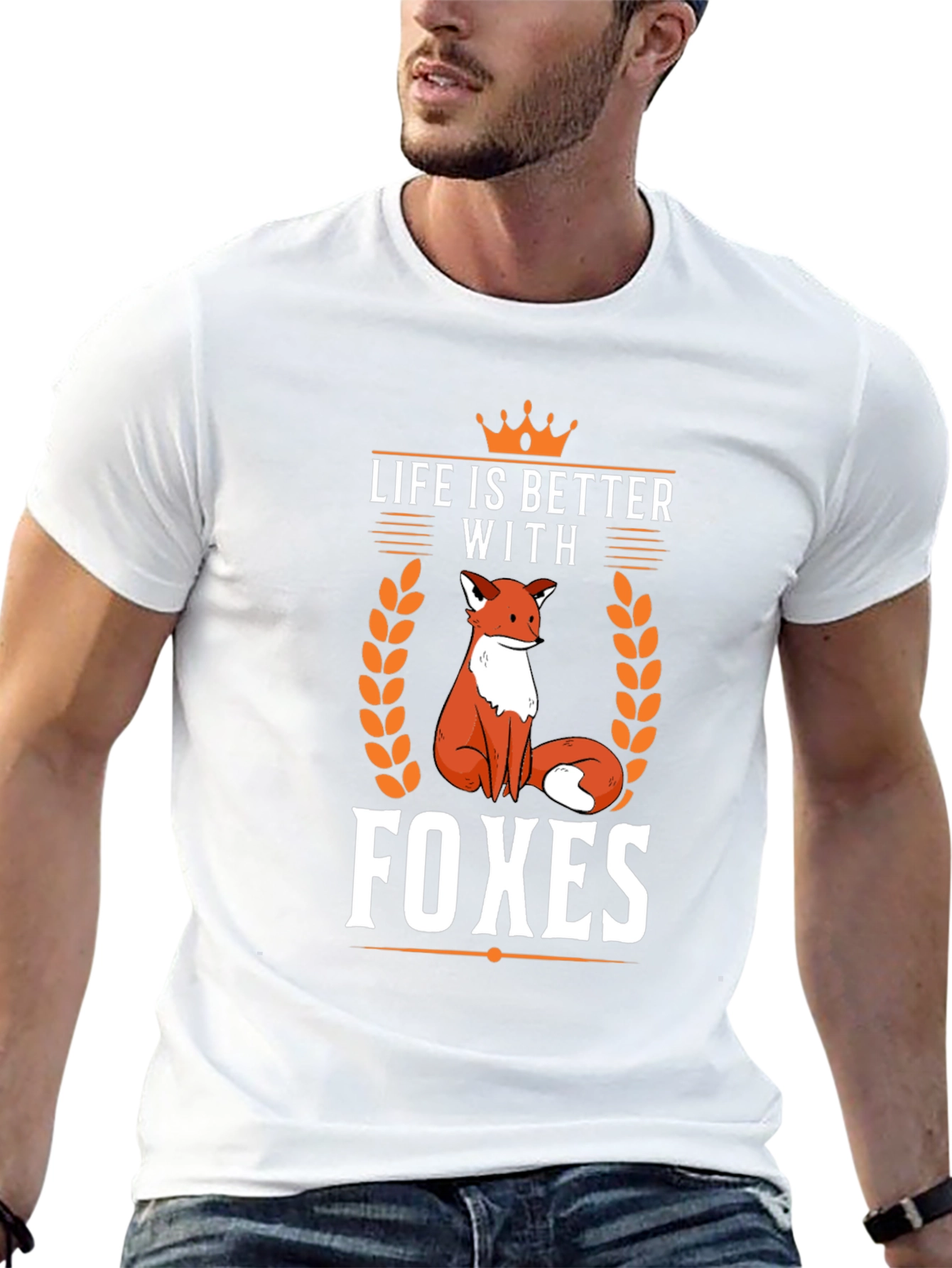 Life is Better with Foxes T-Shirt