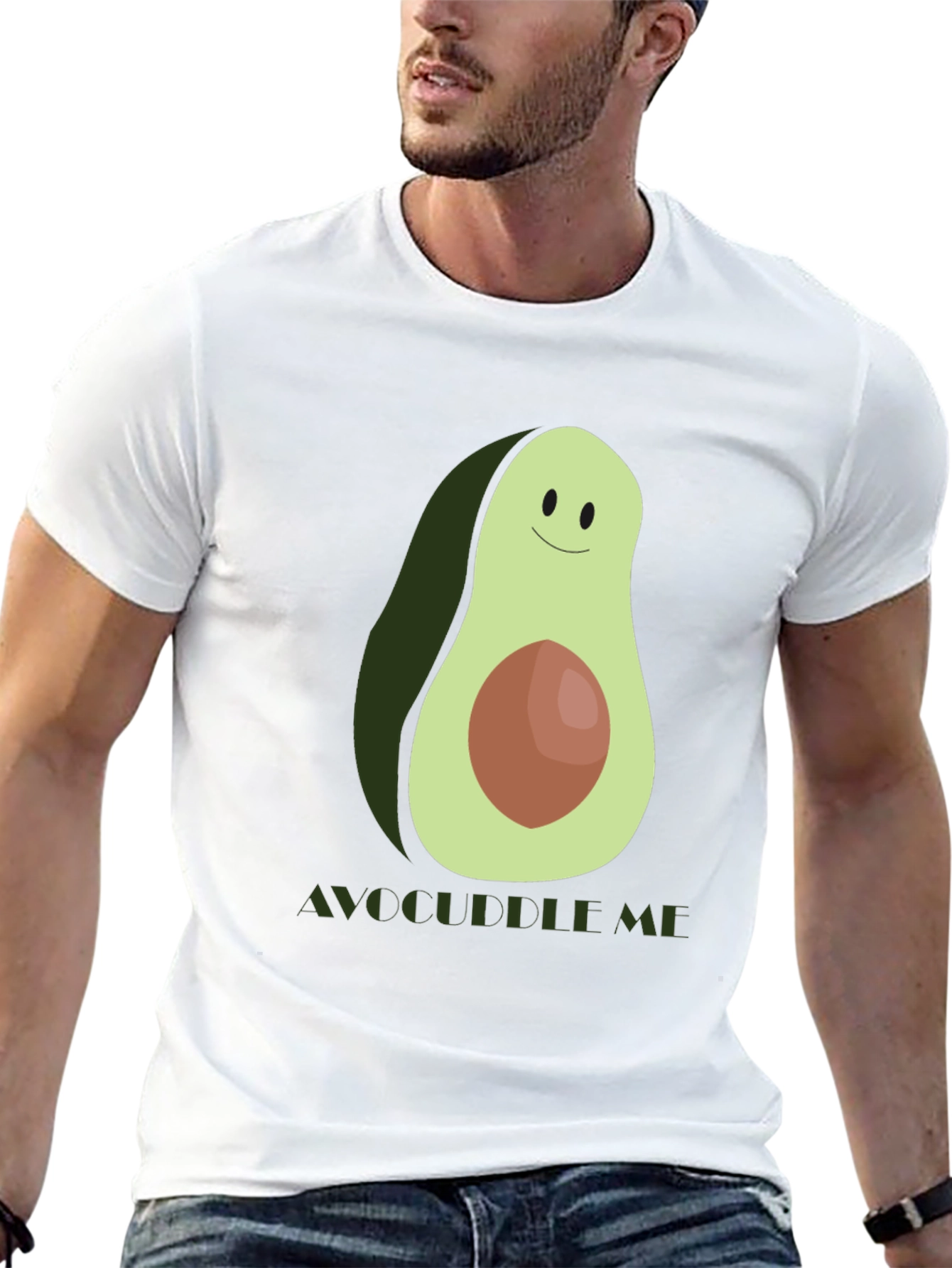 Avocuddle Me Graphic T-Shirt - Soft Cotton Blend