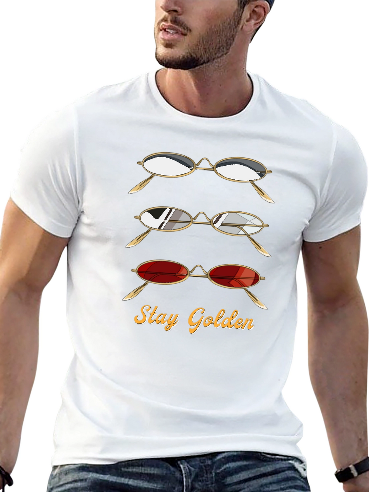 Stay Golden Sunglasses T-Shirt