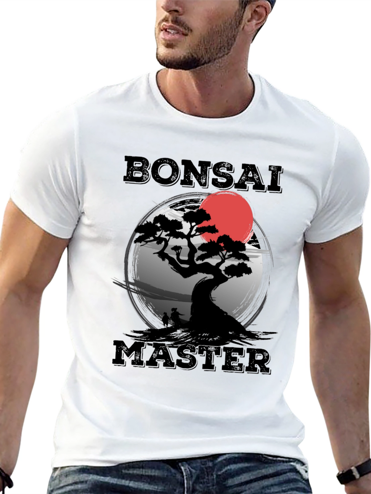 Bonsai Master T-Shirt - Artistic Tree Design