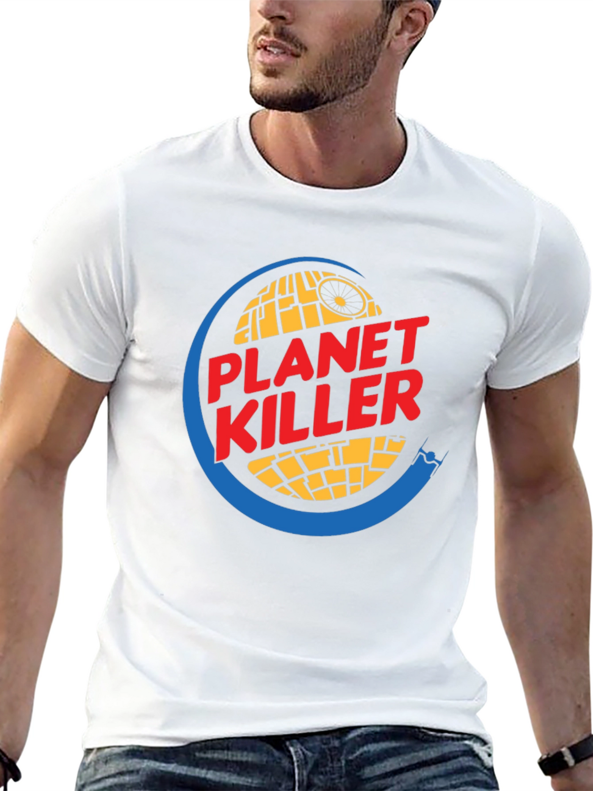 Planet Killer Graphic T-Shirt - Black Cotton Tee