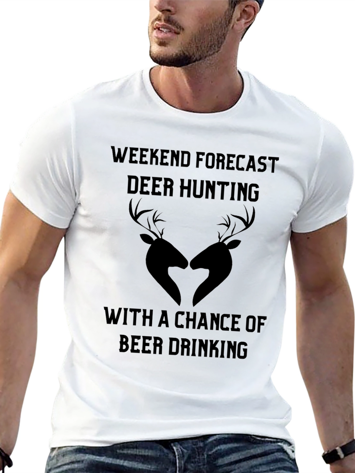 Deer Hunting Weekend Forecast Tee