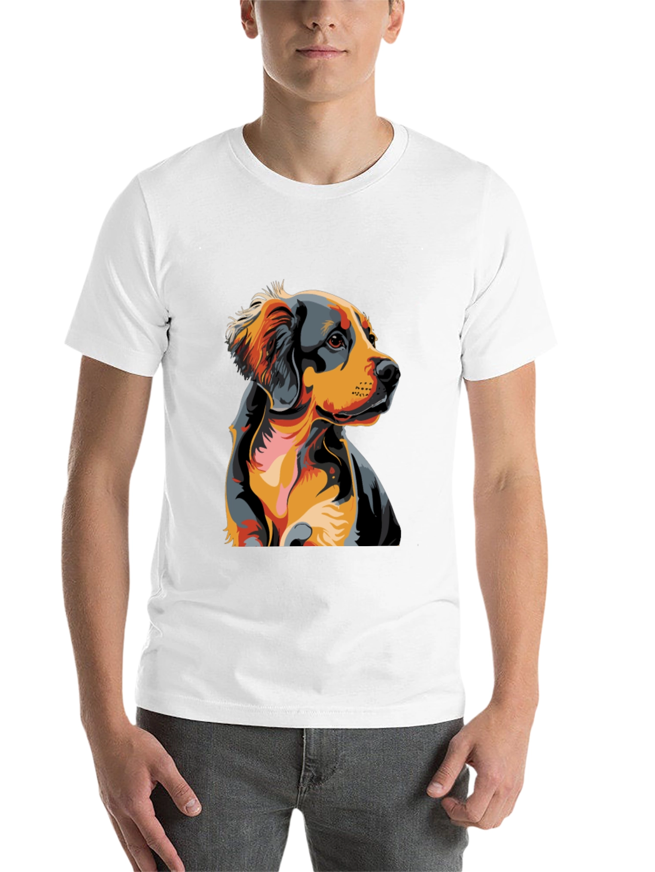 Dog Art Graphic Tee