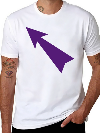 Arrow Graphic Tee - Modern Casual Style